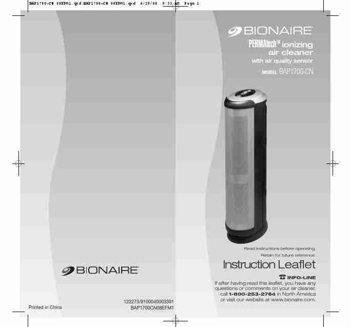 Bionaire Air Cleaner BAP1700-CN-page_pdf